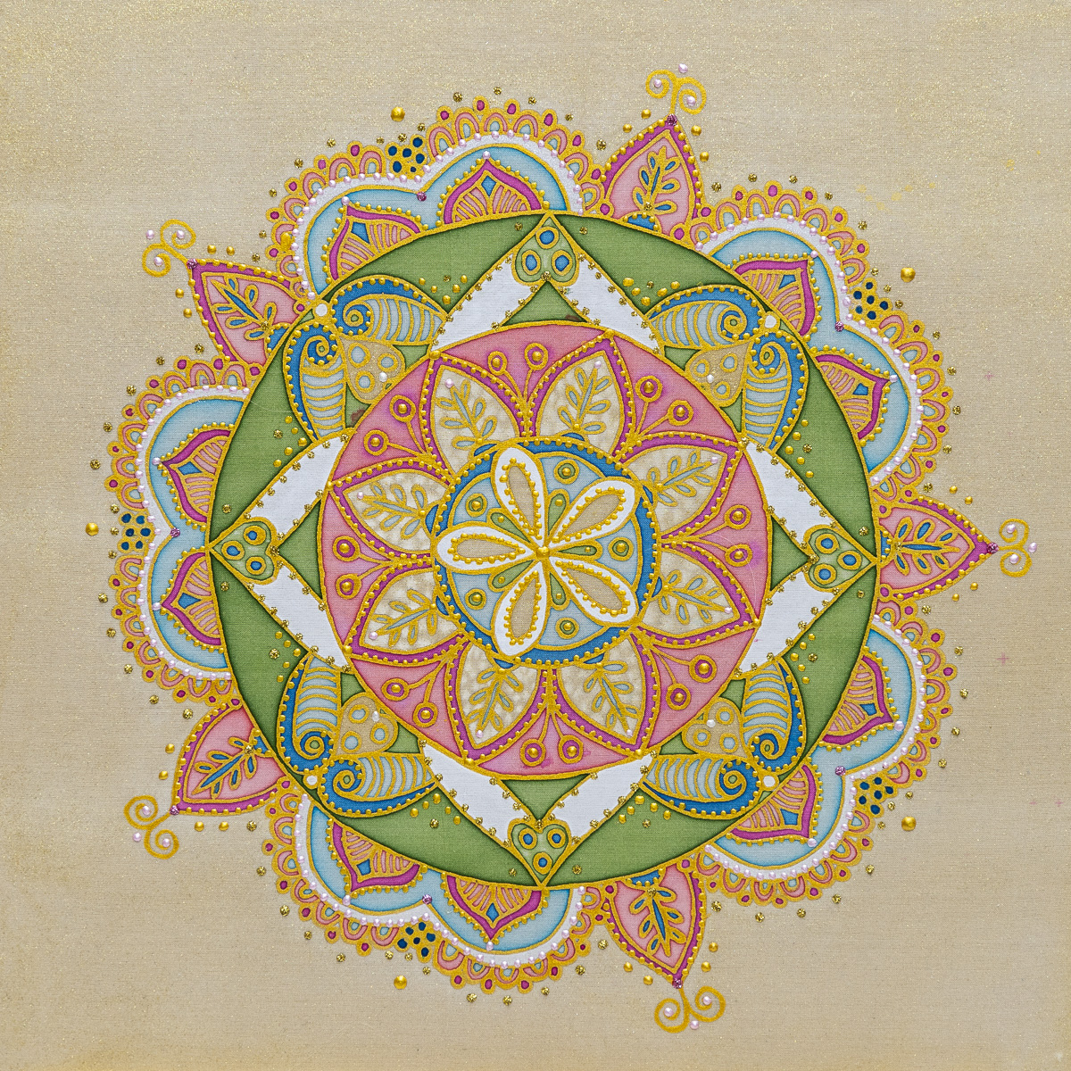 Partnerská mandala – ilustračná fotka