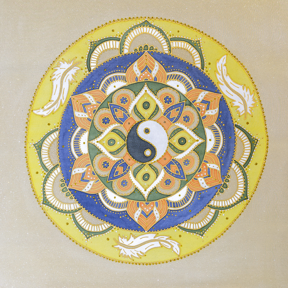 Rodinná mandala – ilustračná fotka